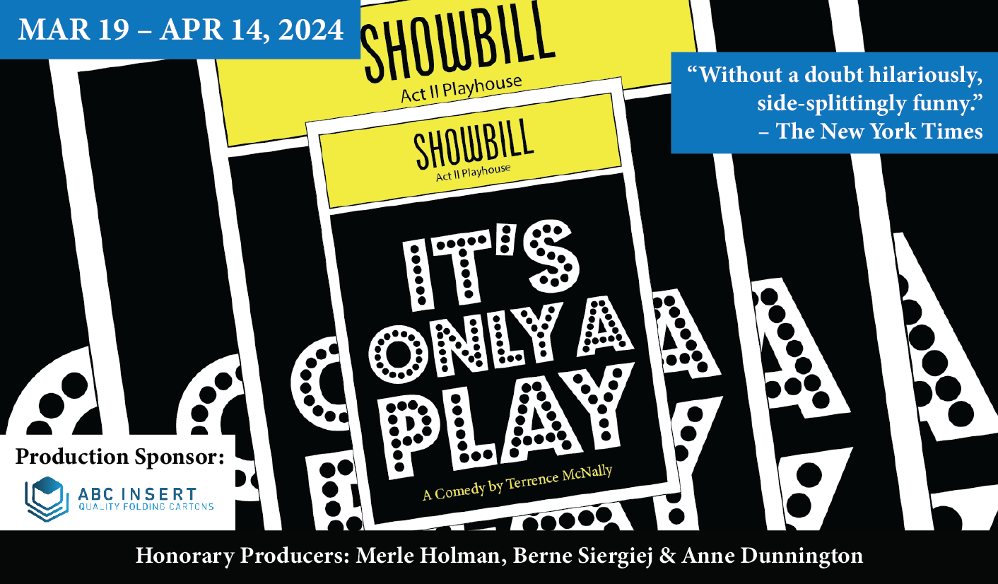 It's Only A Play Broadway Show Tickets